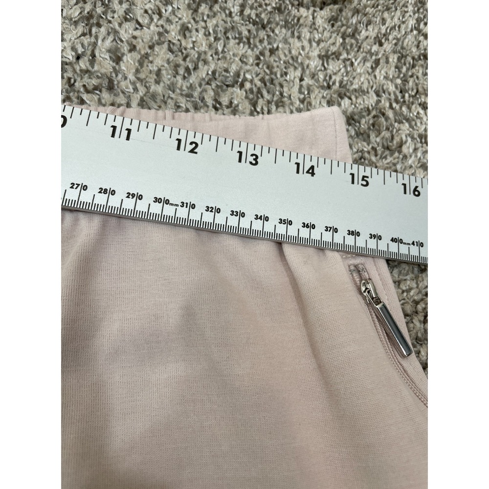 Max Mara Leisure Pants Size M? Blush Pink Soft Comfy Lounge Elastic Waist STAIN! - Picture 5 of 7
